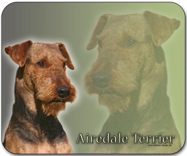 Mousepad Airedale Terrier